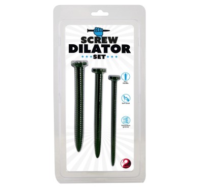 3x szpilka silikonowa plug dilator do penisa bdsm